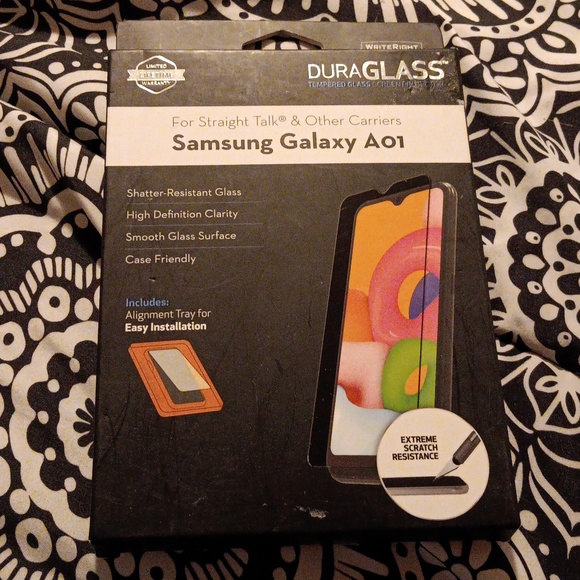 DuraGlass for Samsung Galaxy A01 screen protector - Picture 1 of 2